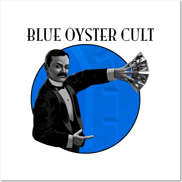 Vintage Blue Oyster Cult Wall Art by Native Culture